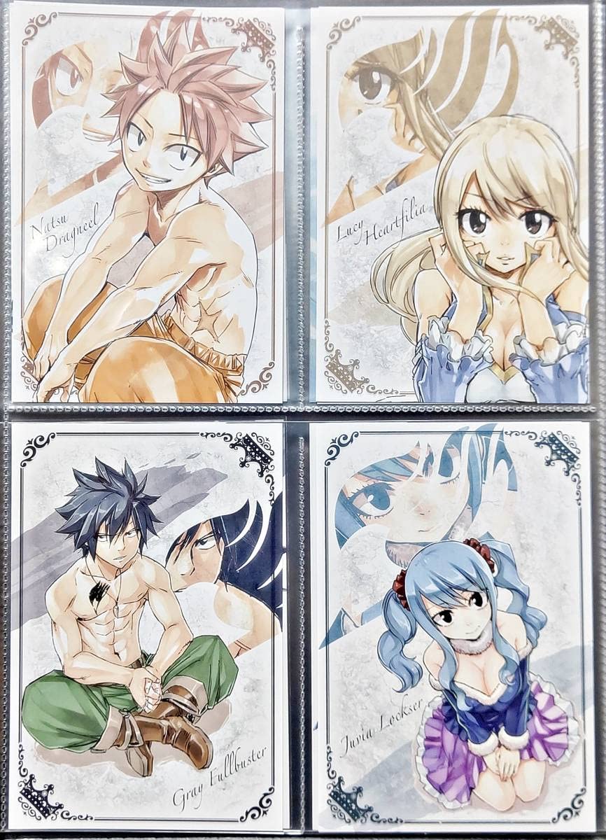 FAIRY TAILポストカード FAIRY TAIL Hiro Mashima Fairy Tail Postcards Set of 8 : Amazon.ca